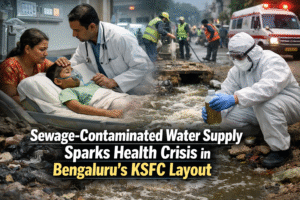 health crisis in Bengaluru’s KSFC Layou